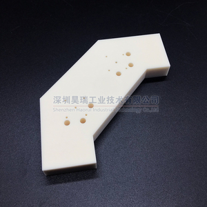 Kundenspezifische Keramikstrukturteile, Aluminiumoxid-Keramikblock-Isolatorbasis